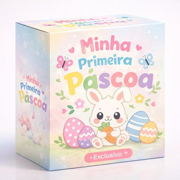 minha Primeira Páscoa Arte Digital Sublimação