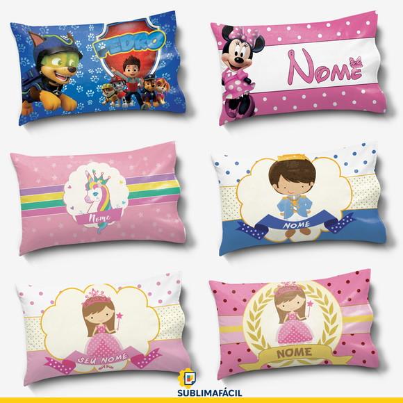 16 Estampas Premium para Sublimação de Almofadas