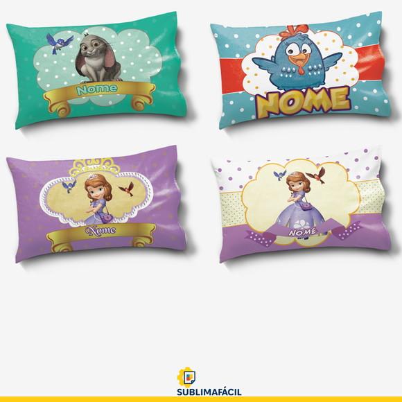 16 Estampas Premium para Sublimação de Almofadas