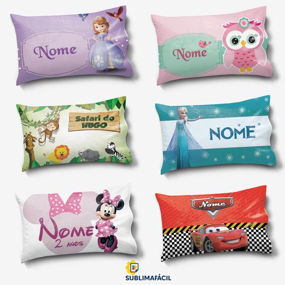 16 Estampas Premium para Sublimação de Almofadas