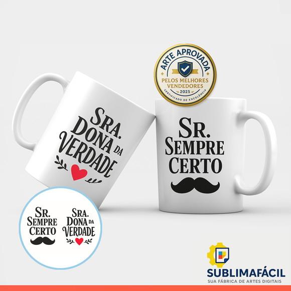 Arte Digital Casal Caneca Personalizada