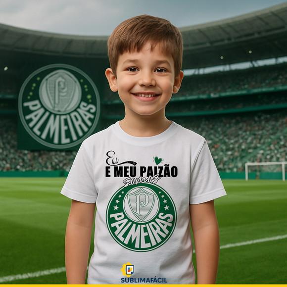 Arte Digital para Camiseta eu e Meu Paizão Somos Palmeiras