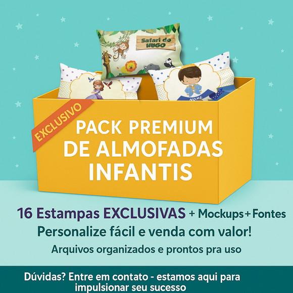 Arte Digital para Sublimação de Almofadas