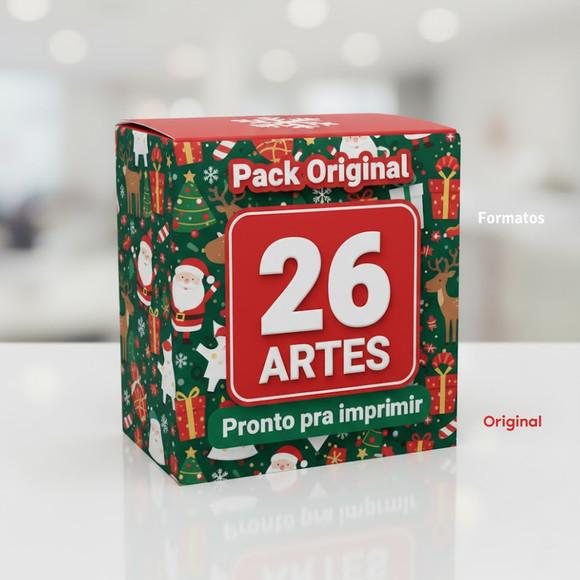 Arte Digital pra Body de Natal (26 Estampas Exclusivas)
