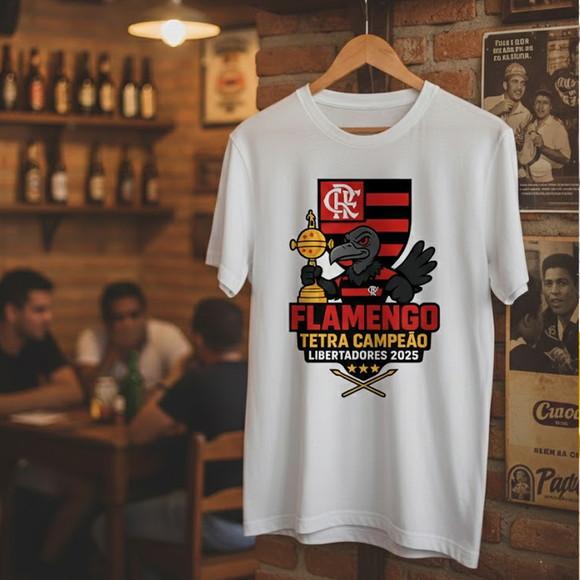 Arte Flamengo pra Caneca - Campeão Libertadores 2025