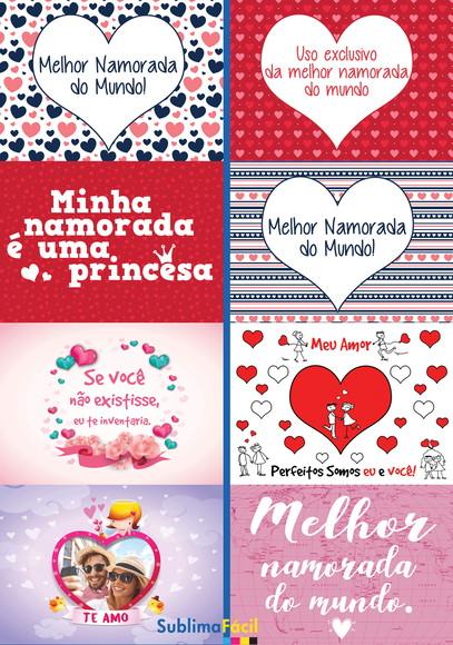 Arte para Sublimação de Almofadas dia dos namorados