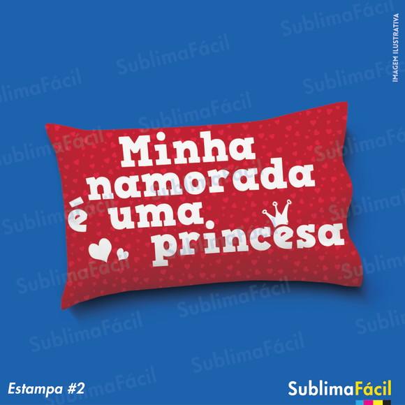 Arte para Sublimação de Almofadas dia dos namorados