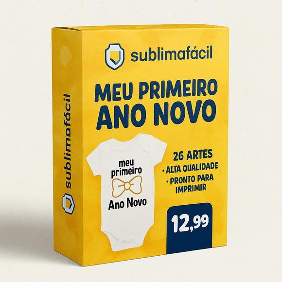 Arte pra Sublimação - Ano Novo Infantil (pack Exclusivo)
