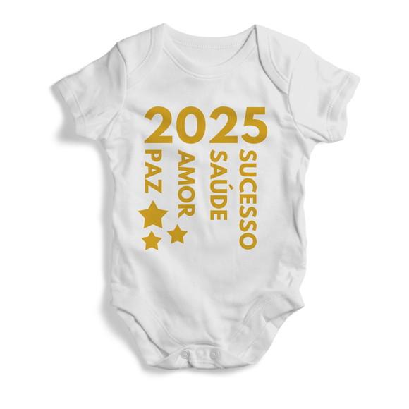 Arte Réveillon 2026 (estampa Meu Primeiro Ano Novo)
