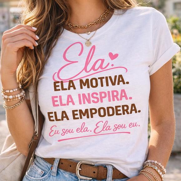 Camiseta Dia da Mulher - Arte Digital (arquivo p/ Imprimir)