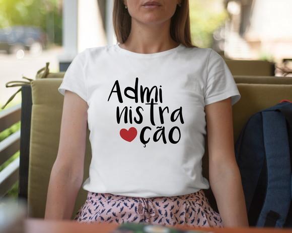 Estampa Administração (arte Sublimação)