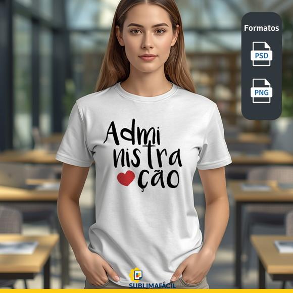 Estampa Administração - Arte para Imprimir