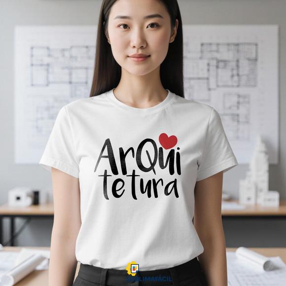 Estampa Arquitetura para Camiseta - Arte Profissão
