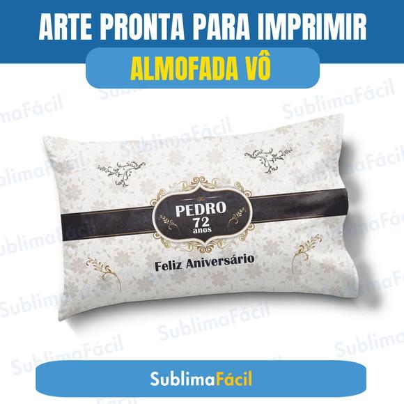 Estampa Caneca Almofada Vô e Vó