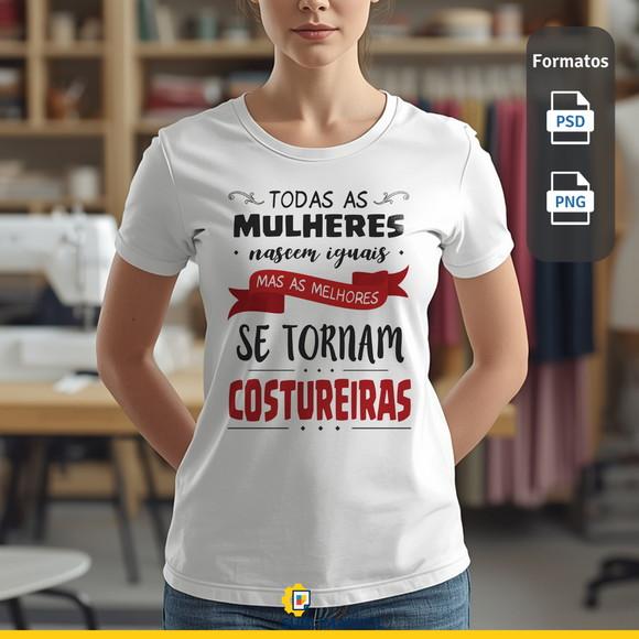 Estampa Costureira Arte Digital para Imprimir