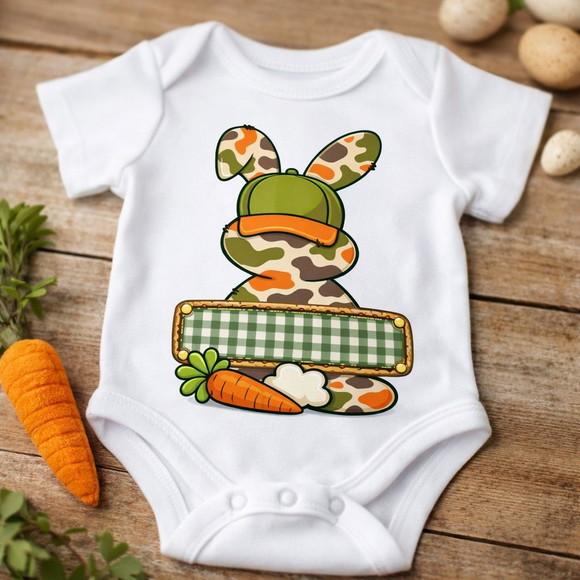 Estampa de Páscoa para Body Infantil - Arquivo Digital