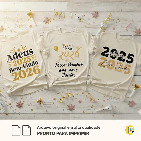 Estampa de Reveillon 2026 (30 Artes Exclusivas Top de Linha)