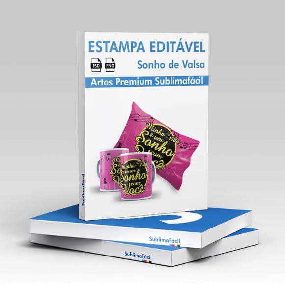 Estampa de Páscoa Sonho de Valsa - Sublimação
