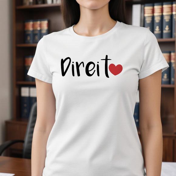 Estampa Direito / Advocacia / para Camiseta Advogada