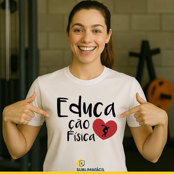 Estampa Educação Física Impressão