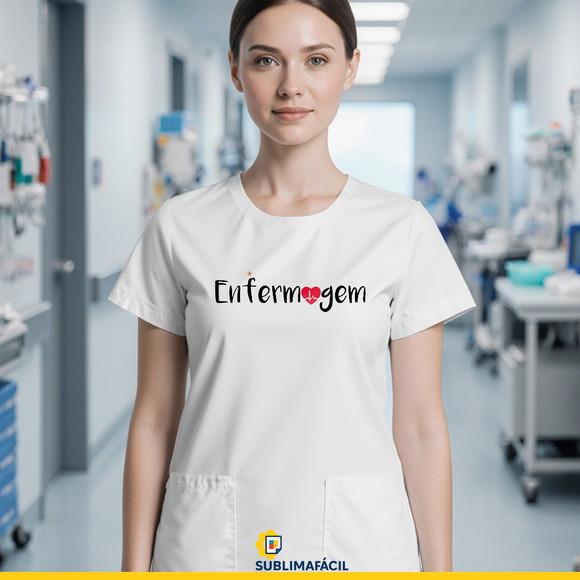 Estampa Enfermagem (arte Digital Camiseta)
