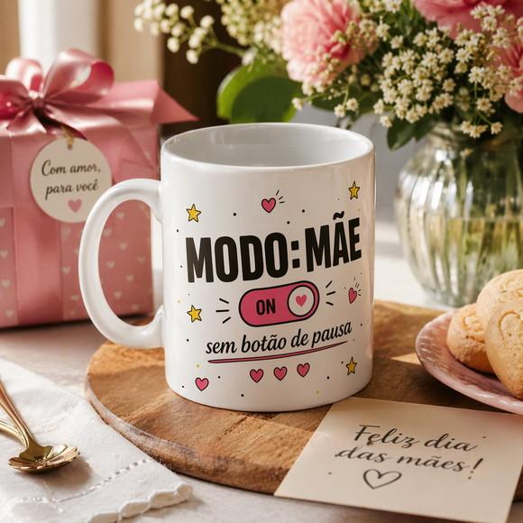 Estampa para Caneca Dia das Mães - Modelo Pronto para Vender
