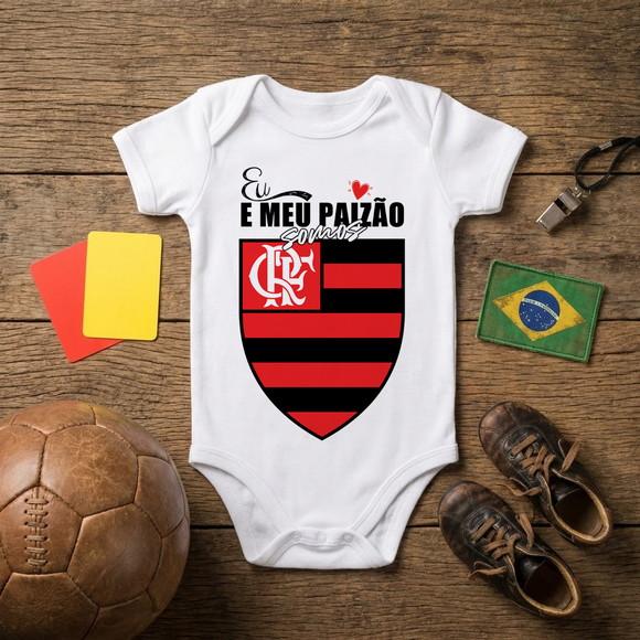 Estampa para Sublimação - Body Infantil Futebol Brasileiro
