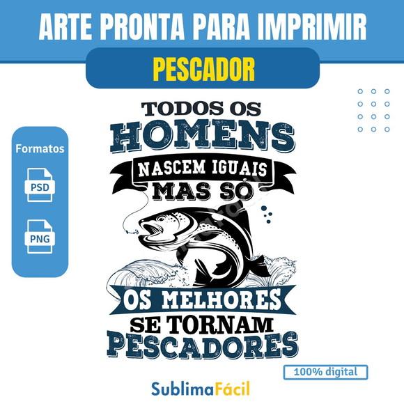 Estampa Pesca (arte Digital)