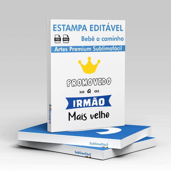 Estampa Promovido a Irmão / Irmã Mais Velho(a)