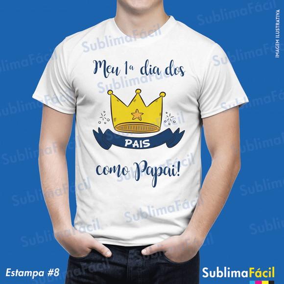 Estampa Sublimação - Dia dos Pais