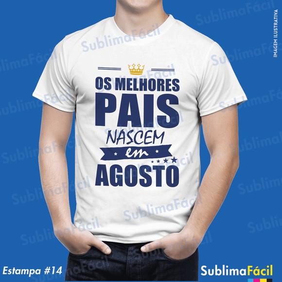 Estampa Sublimação - Dia dos Pais