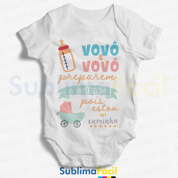 Estampas Bebê a Caminho - Sublimação