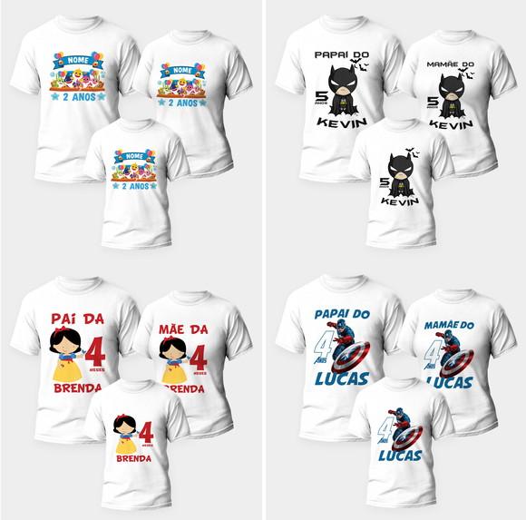 Estampas de Aniversário para Sublimação