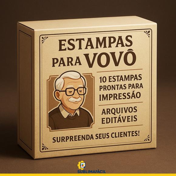 Estampas para Camiseta de Vovô, Avôs