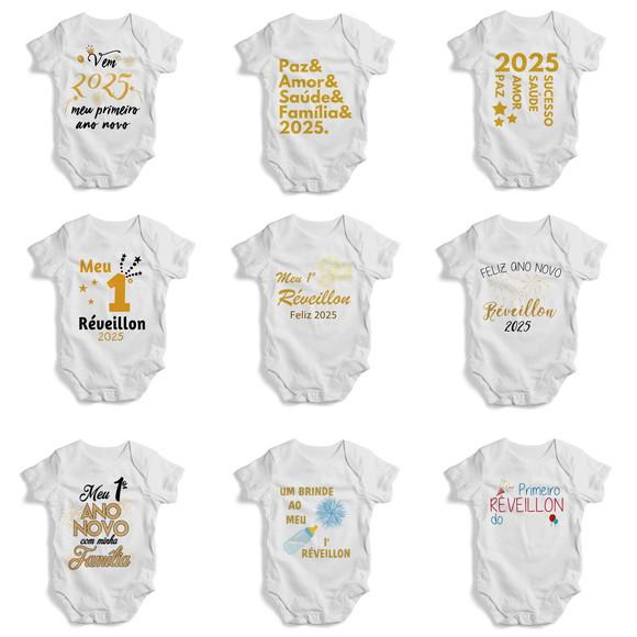 Estampas para Body Infantil Ano Novo 2026 (arquivo)