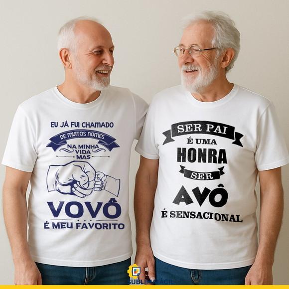 Estampas para Camiseta de Vovô, Avôs