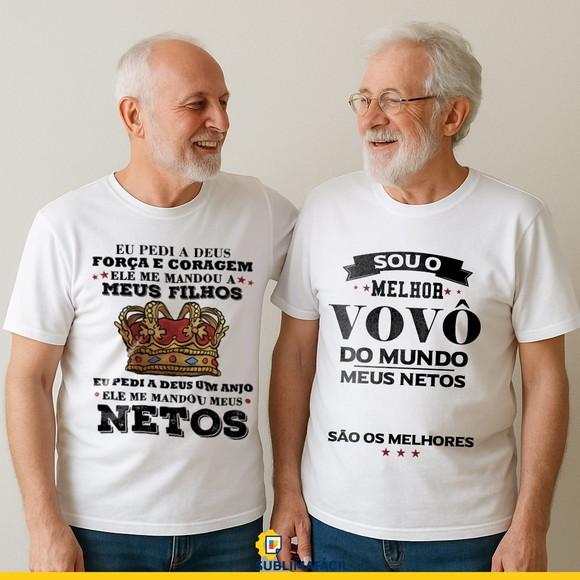 Estampas para Camiseta de Vovô, Avôs