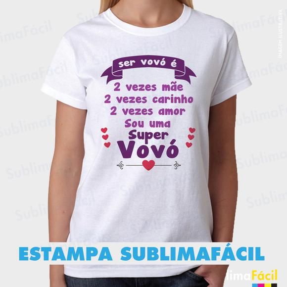 Estampas para Sublimação - Tema Vovó
