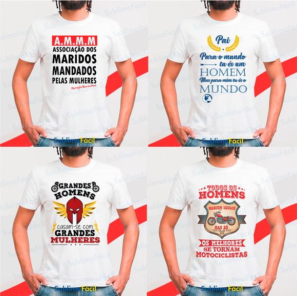 Pack de Artes Frases Dia dos Pais - Sublimação