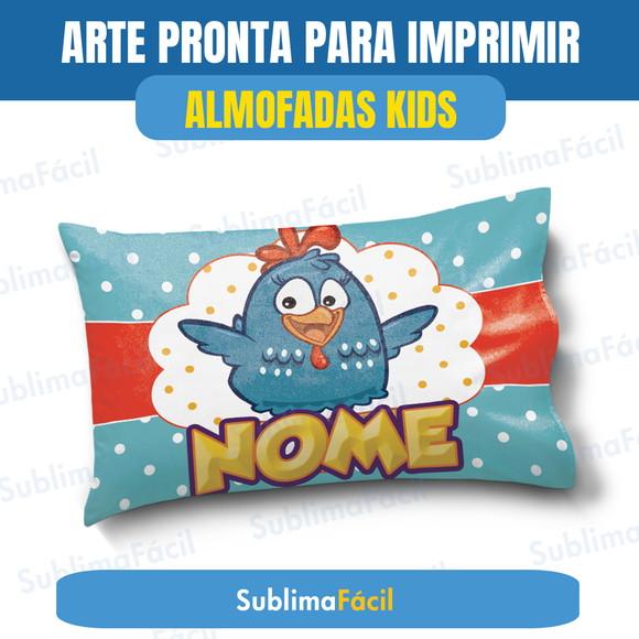 Pack de Artes para Almofadas Infantis Sublimação