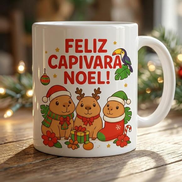 Pack para Estampar Canecas de Natal - Arte Digital