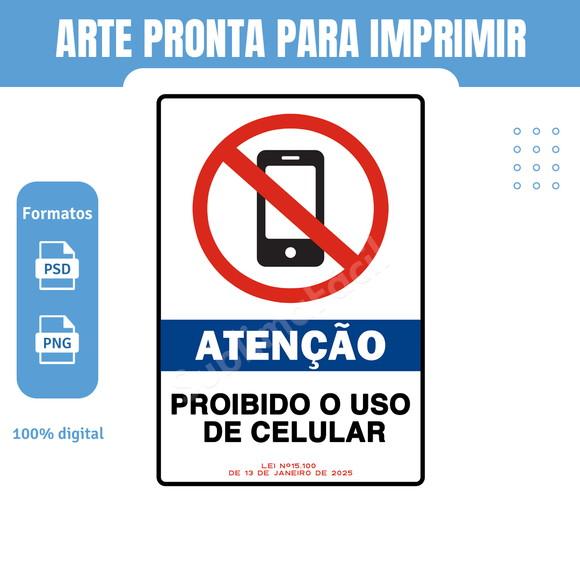 Proibido Uso de Celular (arquivo para Impressão)