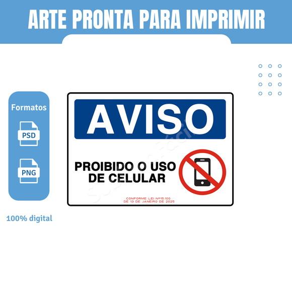 Proibido Uso de Celular (arquivo para Impressão)