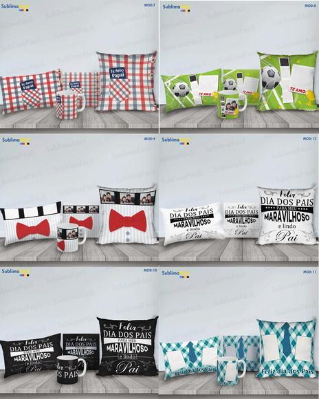 Super Kit de Estampas Dia dos Pais - Sublimação