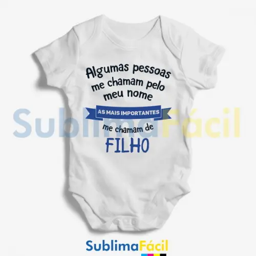 100 Estampas para Bodys Infantis - Sublimação