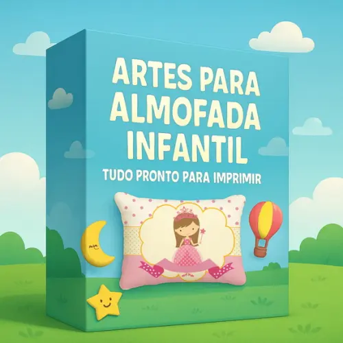 16 Estampas Premium para Sublimação de Almofadas