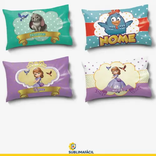 16 Estampas Premium para Sublimação de Almofadas