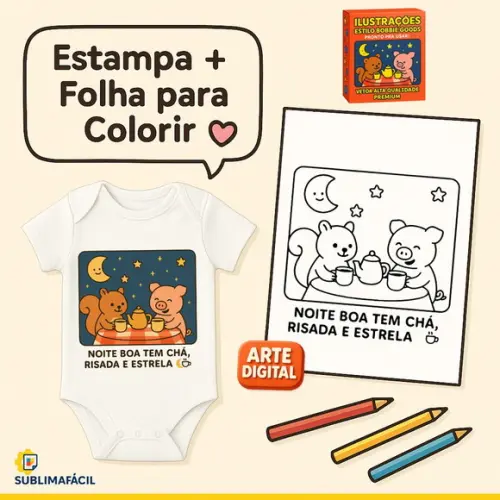 Arte Body Bobbie Goods + Versão para Colorir (exclusivo)