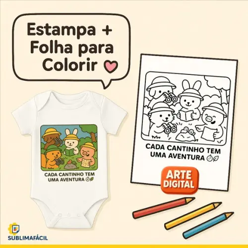 Arte Body Bobbie Goods + Versão para Colorir (exclusivo)