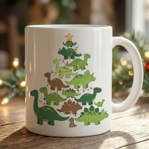 Arte de Natal para Caneca - Arquivo para Sublimação